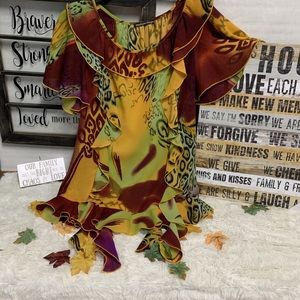 🔥🔥 Colorful/ funMadison Paige top